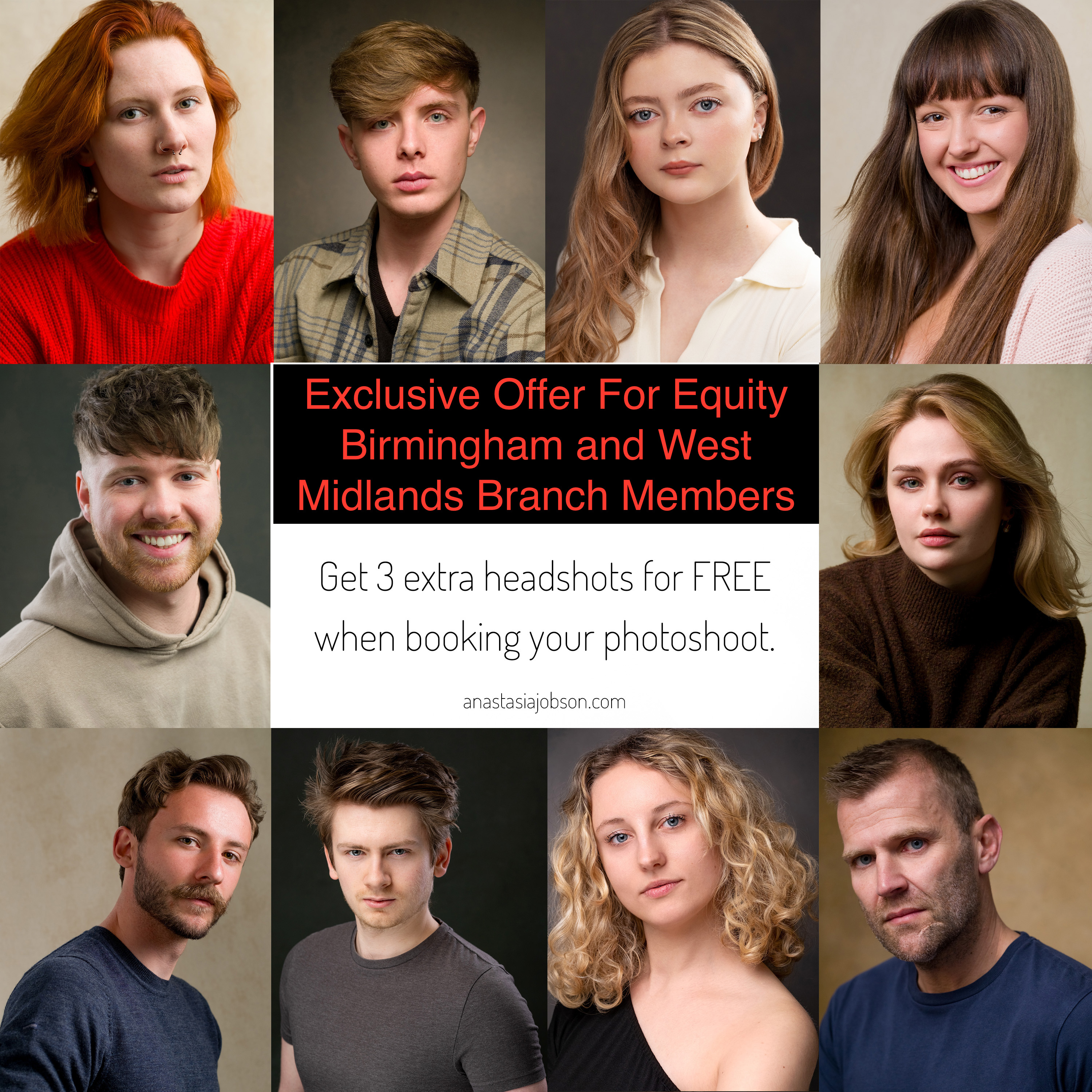 Exclusive Headshot Offer to Brum & WM
